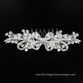 New Silver Fine Alloy Bridal Wedding Pageant Hair Comb with Rhinestone Crystal